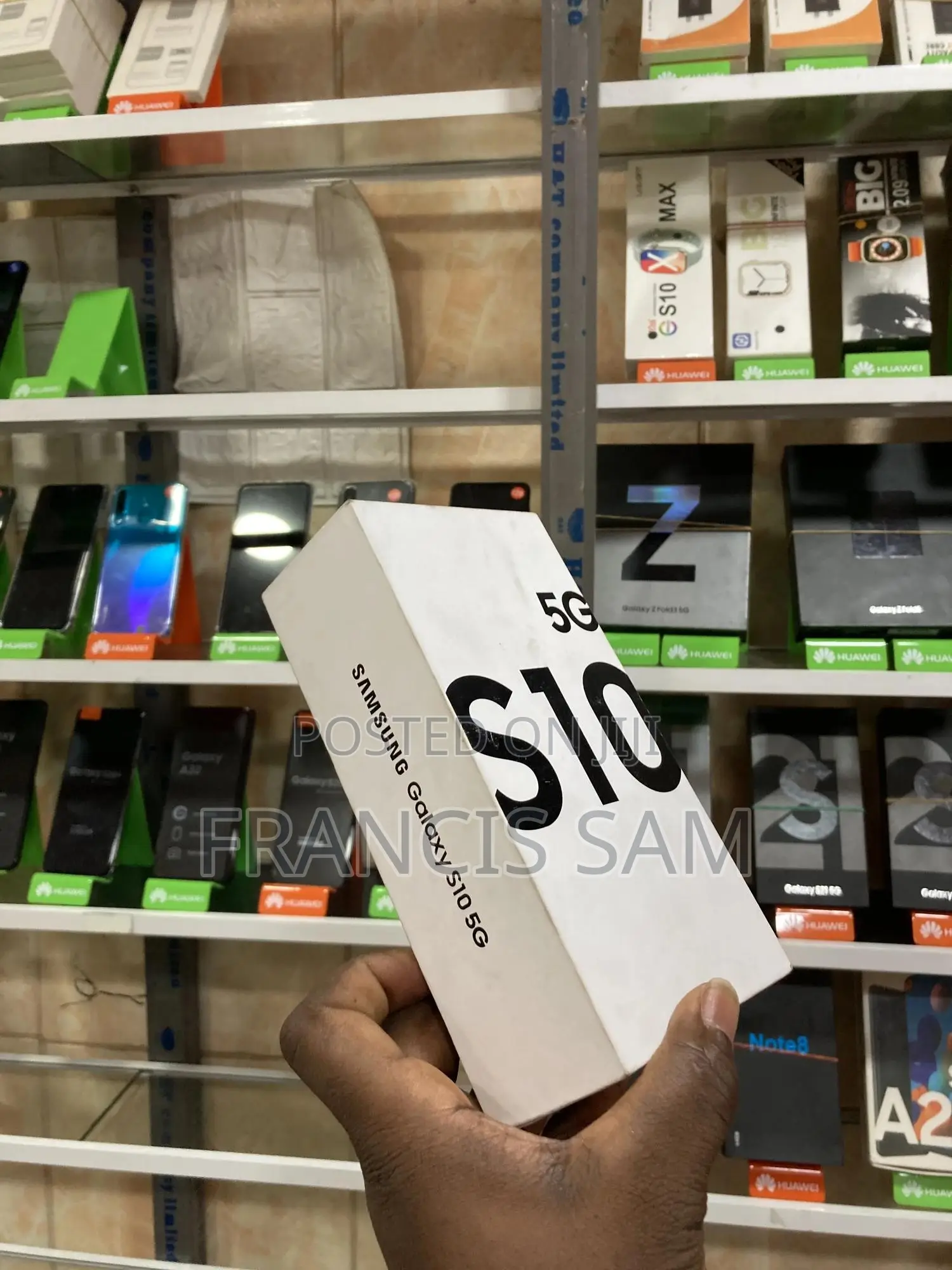 New Samsung Galaxy S10 5G 256 GB Black