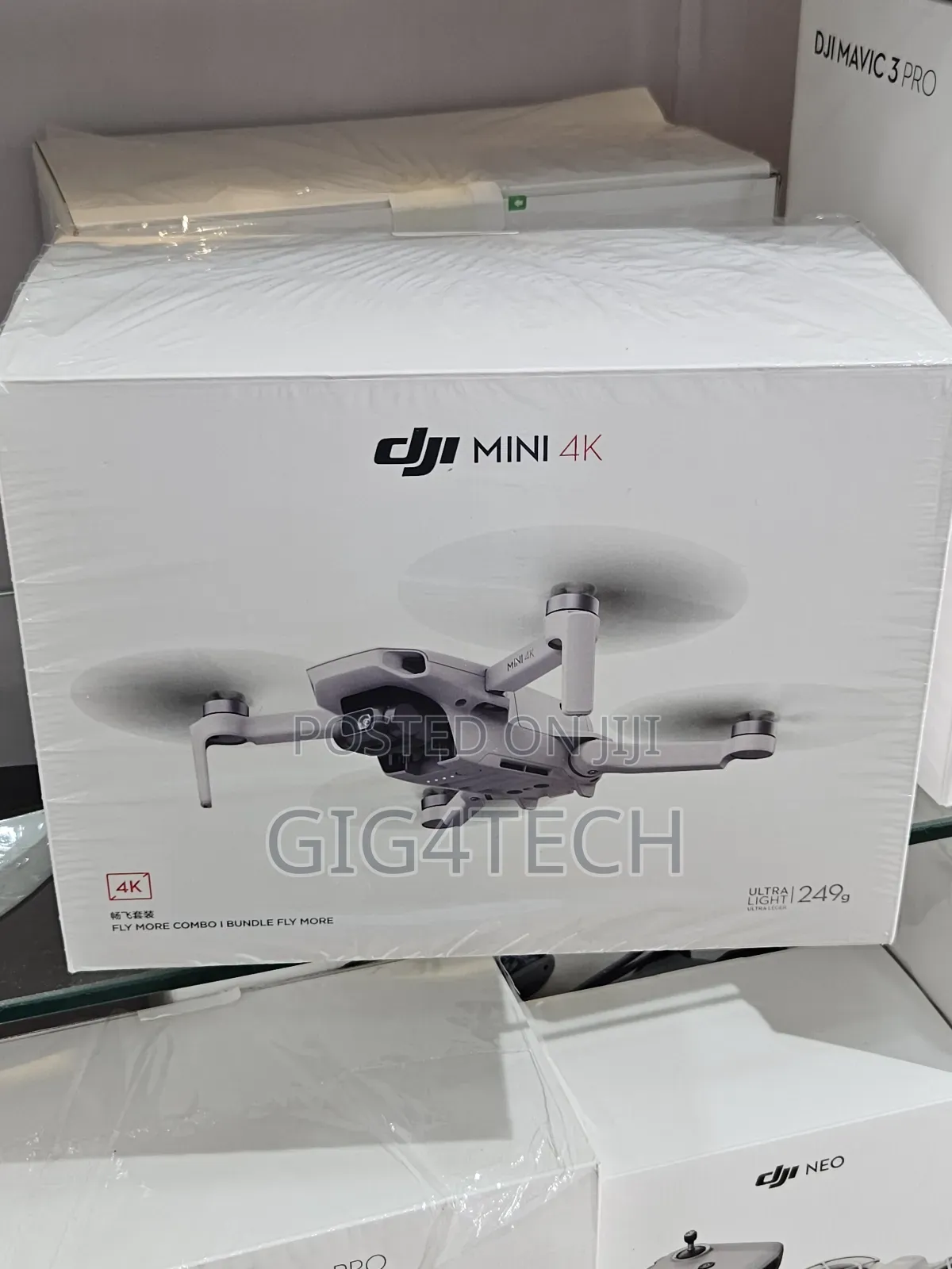 Dji Mini Combo Drone With Controller Rc-N1c