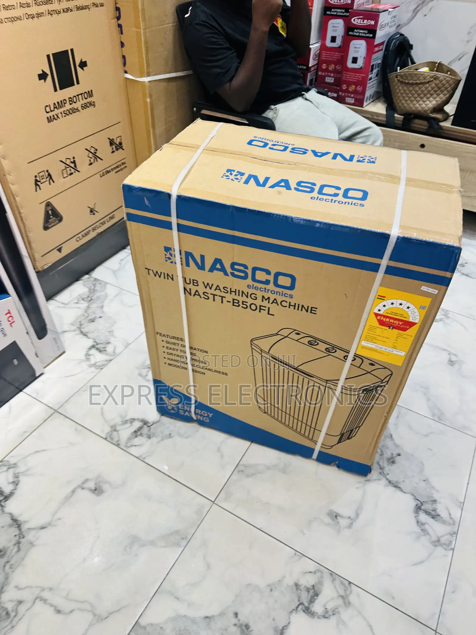 Semi Automatic Nasco 5kg Topload Washing Machine