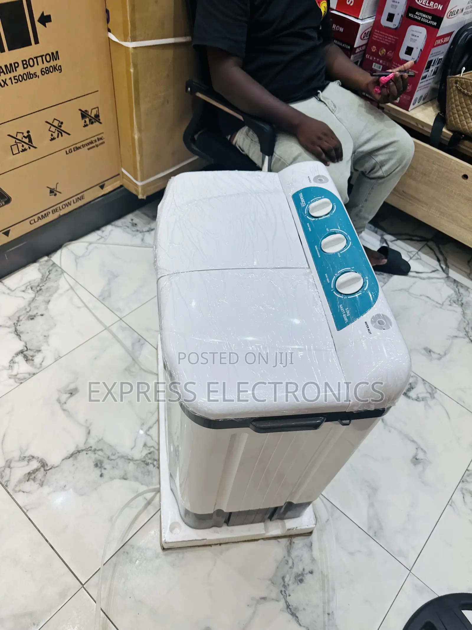Durable Materials Washing Machine 5kg Topload Twintub