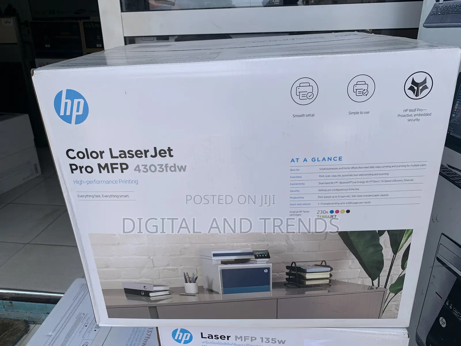 Hp Color Laserjet Pro MFP 4303fdw Printer
