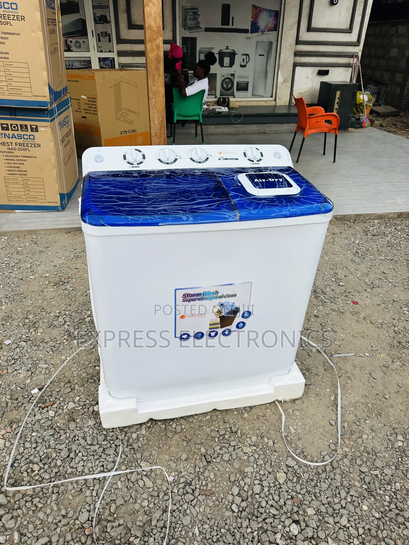 Galaxy 13kg Topload Semi Automatic Washing Machine