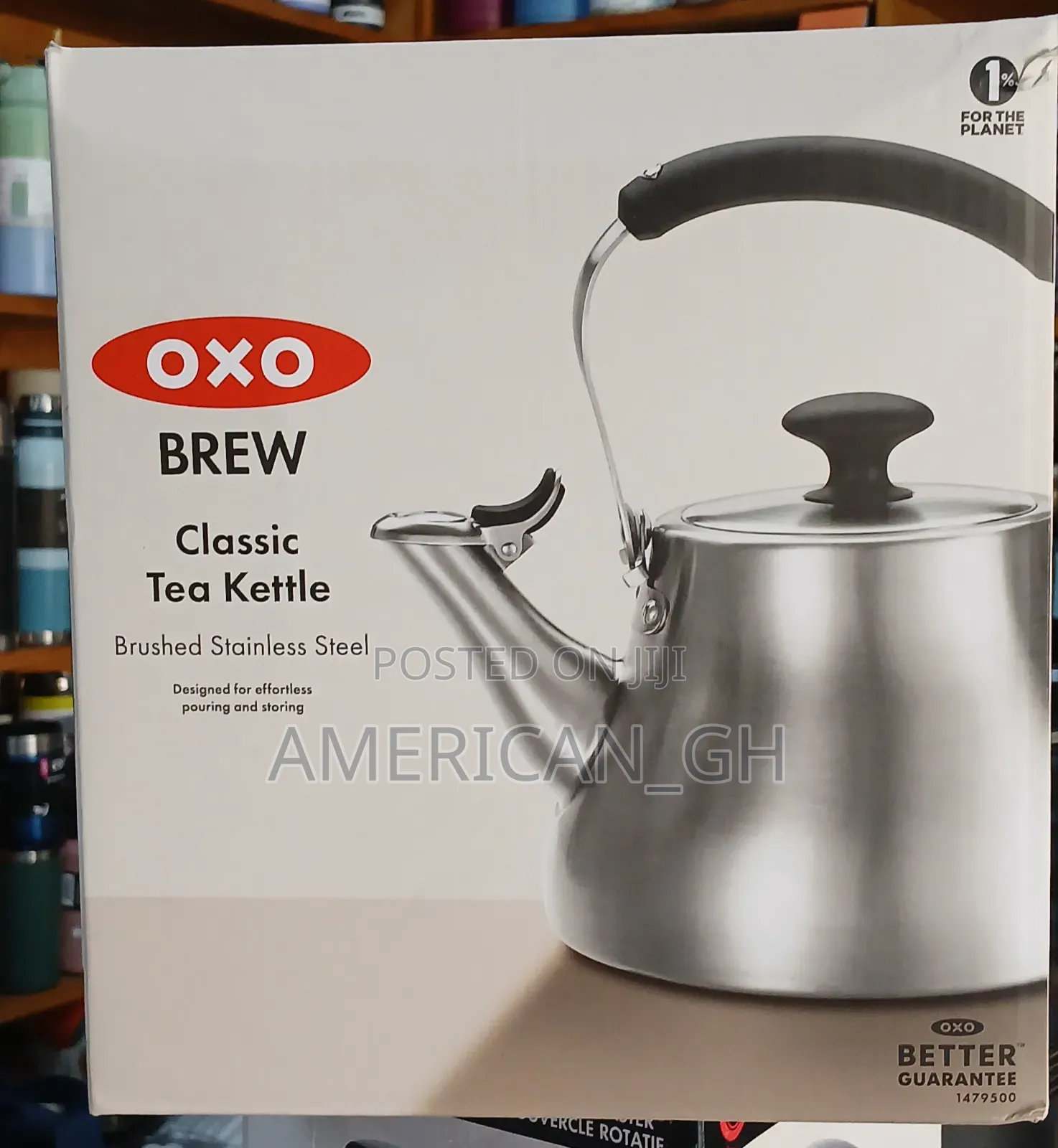 Oxo Brew Classic Whistle Tea Kettle, 1.6l
