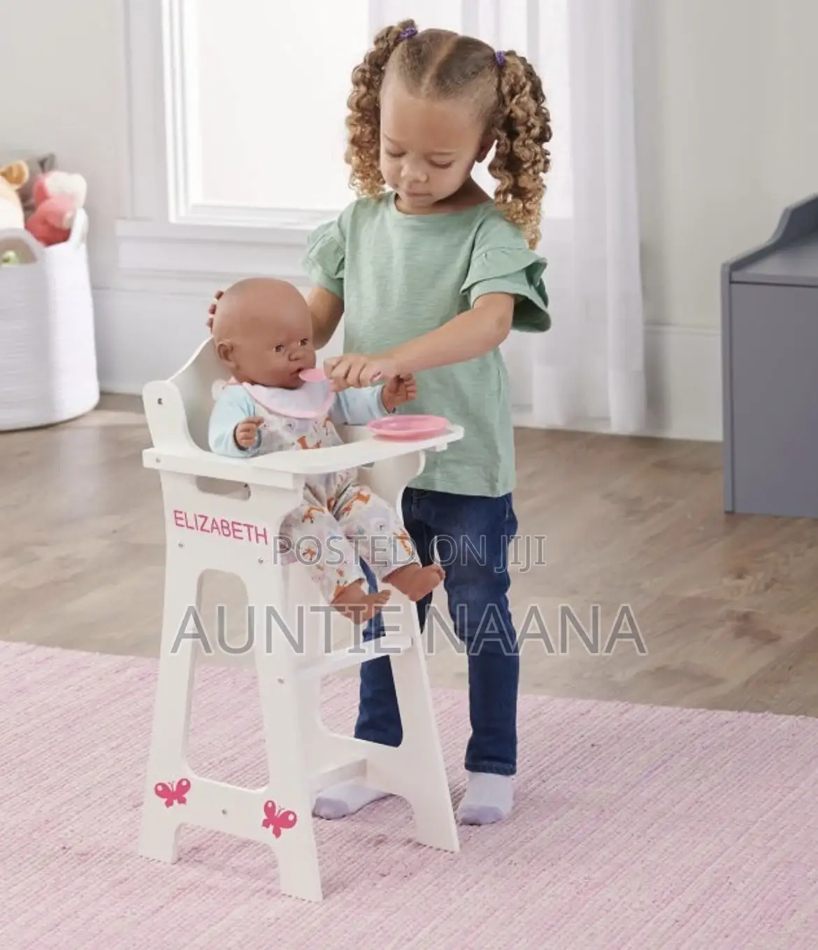 Baby Highchair With Doll