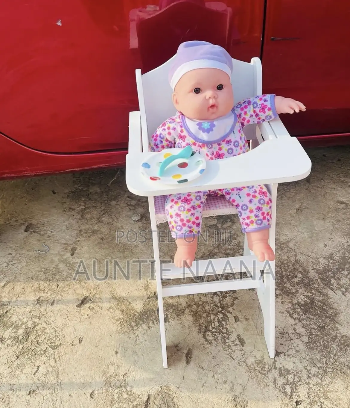 Baby Highchair With Doll