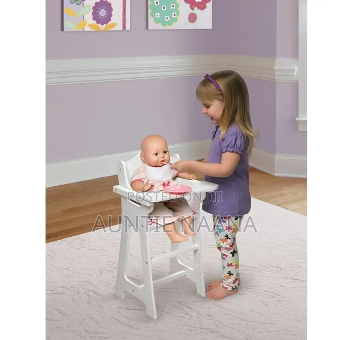 Baby Highchair With Doll