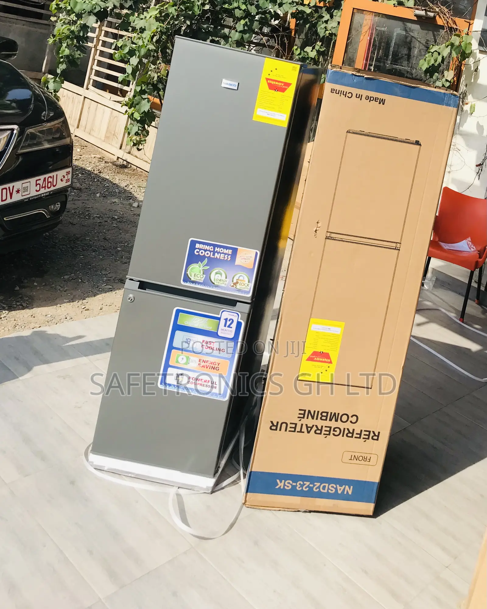 Original Grey Bottom Freezer Nasd2-23fl Doubledoor Nasco