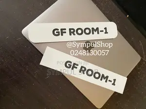 CNC Door Labels Engraving