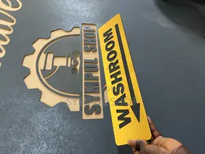 CNC Door Labels Engraving