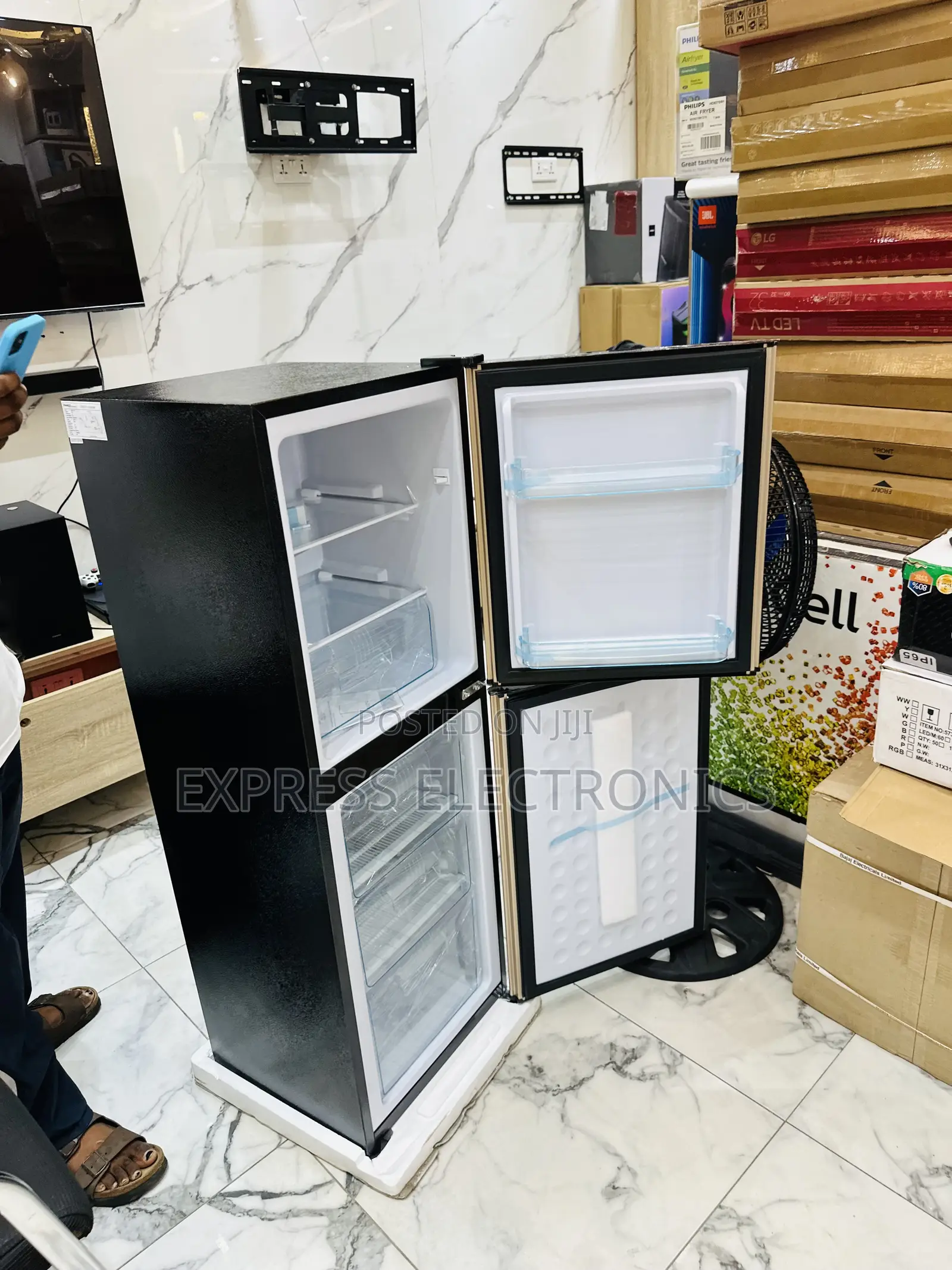 Nasd2-18fl Double Door Fridge