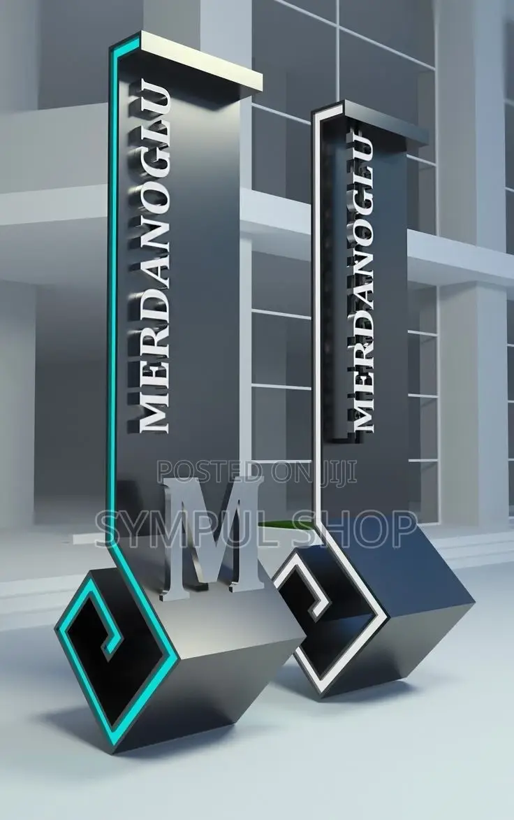 3d Pylon / Roadside Sign
