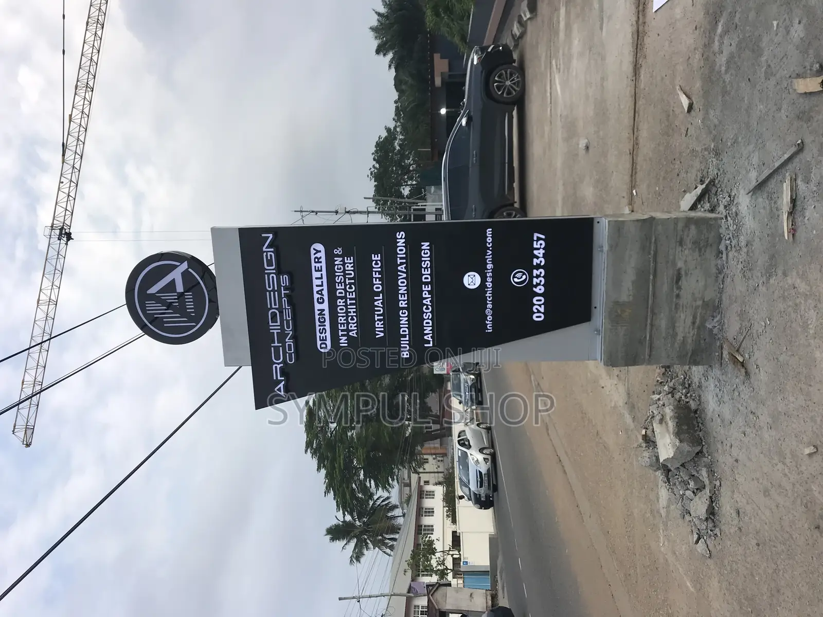 3d Pylon / Roadside Sign
