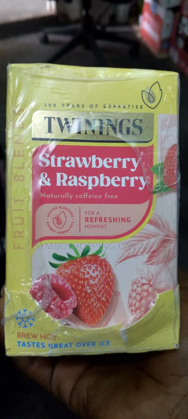 Twinings Strawberry Raspberry 20 Tea Bags 40g