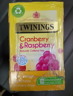 Twinings Cranberry Raspberry 20 Tea Bags 40g