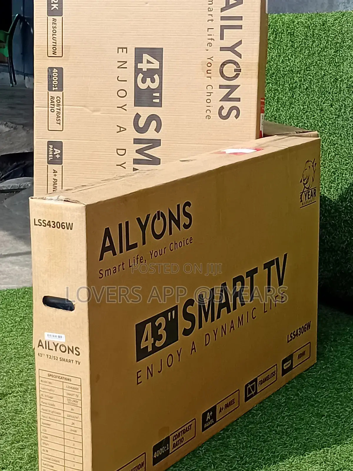 Save Ailyons Smart 43inches Television Nasco Tv