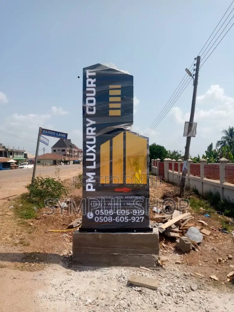 3d Pylon / Roadside Sign