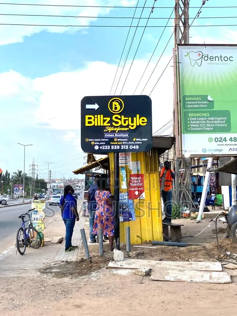 3d Pylon / Roadside Sign
