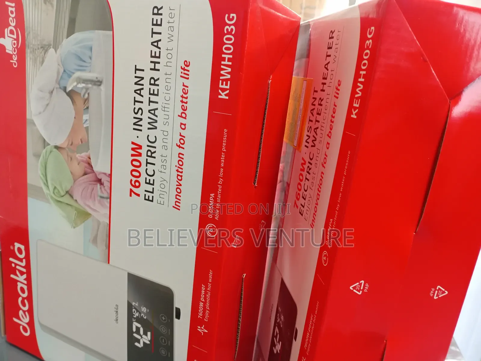 Eco Friend Instant Water Heater 7600w Decakila Water Heater