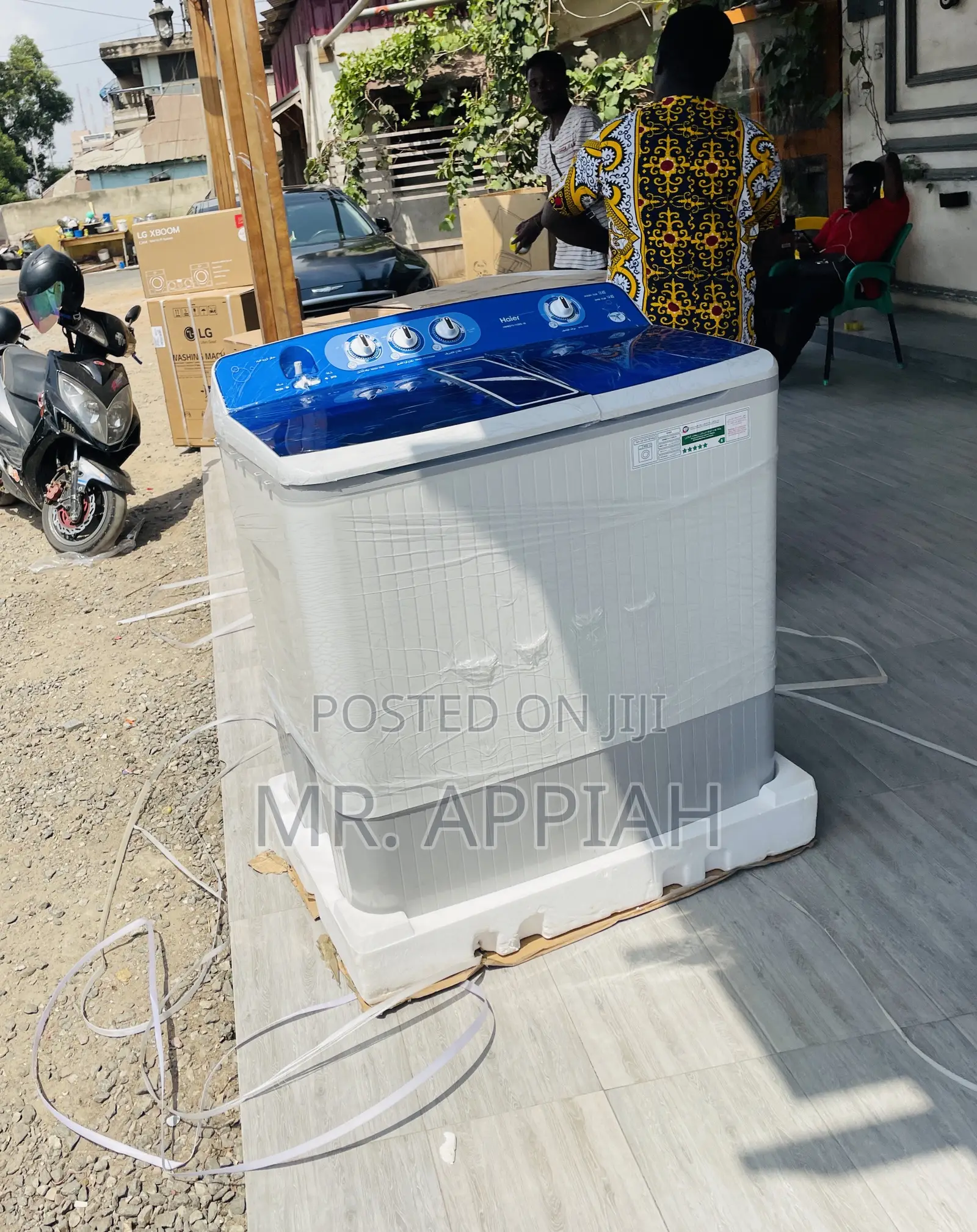 Shop Premium Haier 18kg Semi-Automatic Washing Machine.