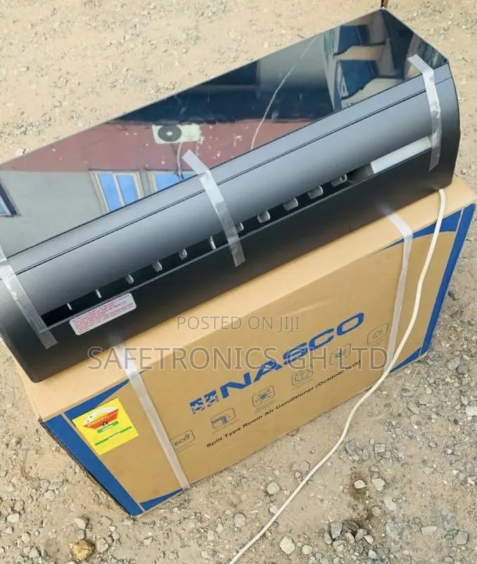 Auto Defrost Nasco Mirror Black 2.5 Hp R410a Split Ac