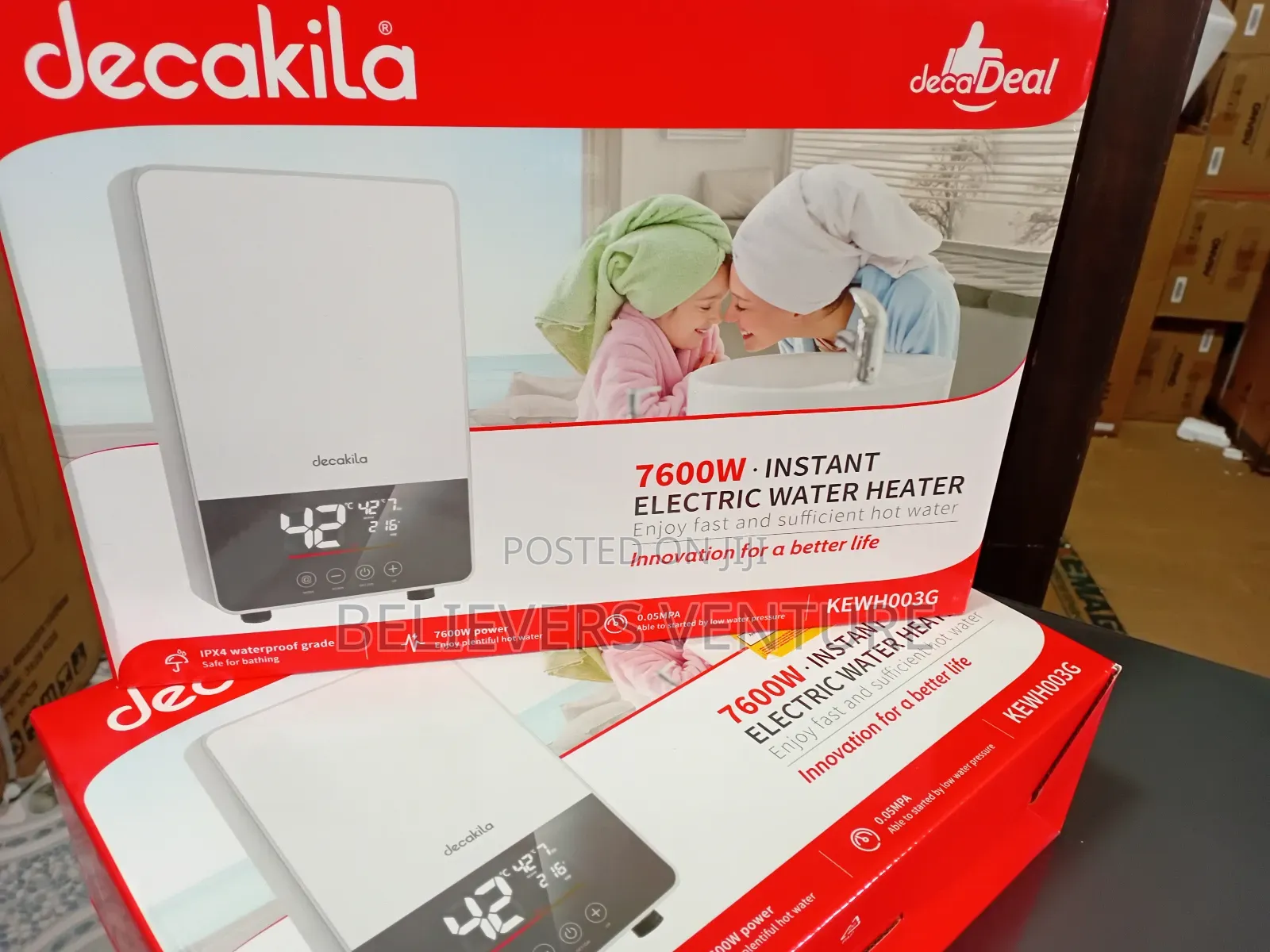 Super Heat Decakila Water Heater 7600w Decakila Heater
