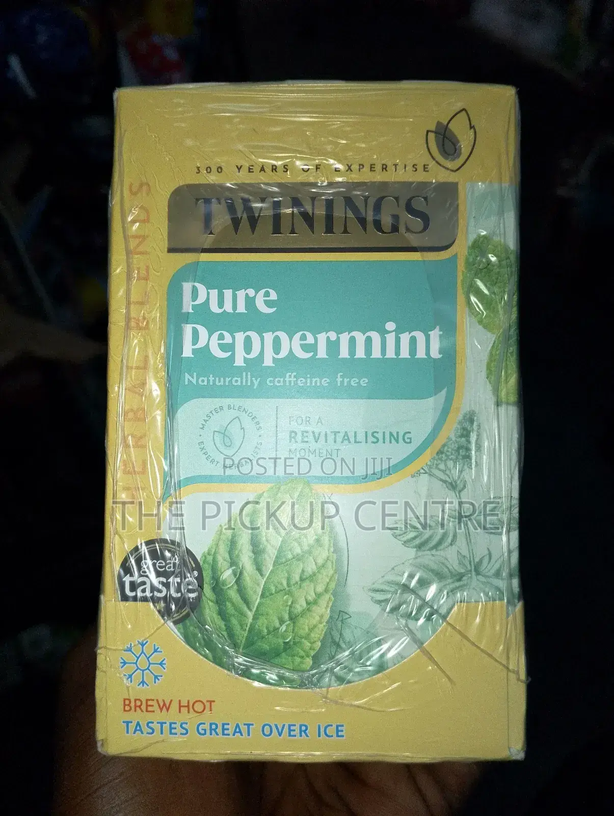 Twinings Pure Peppermint Herbal Tea, Pack of 20 Tea Bags