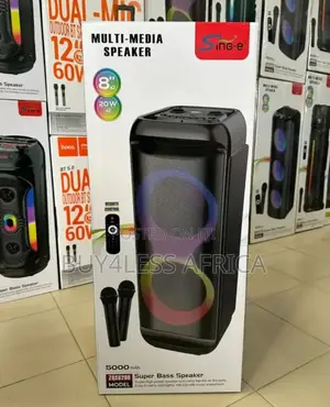 Boombox Speaker 2 Microphone
