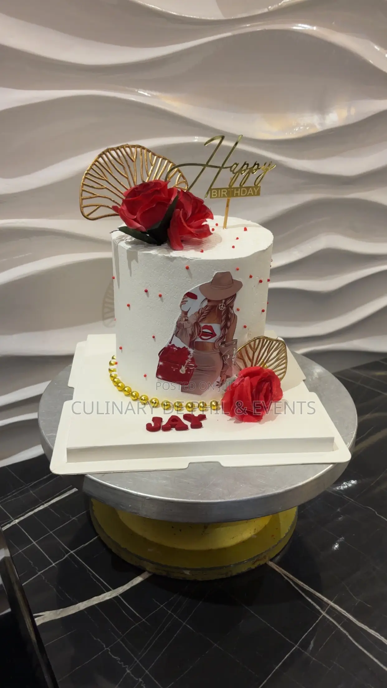 Boss Chick Theme Cake