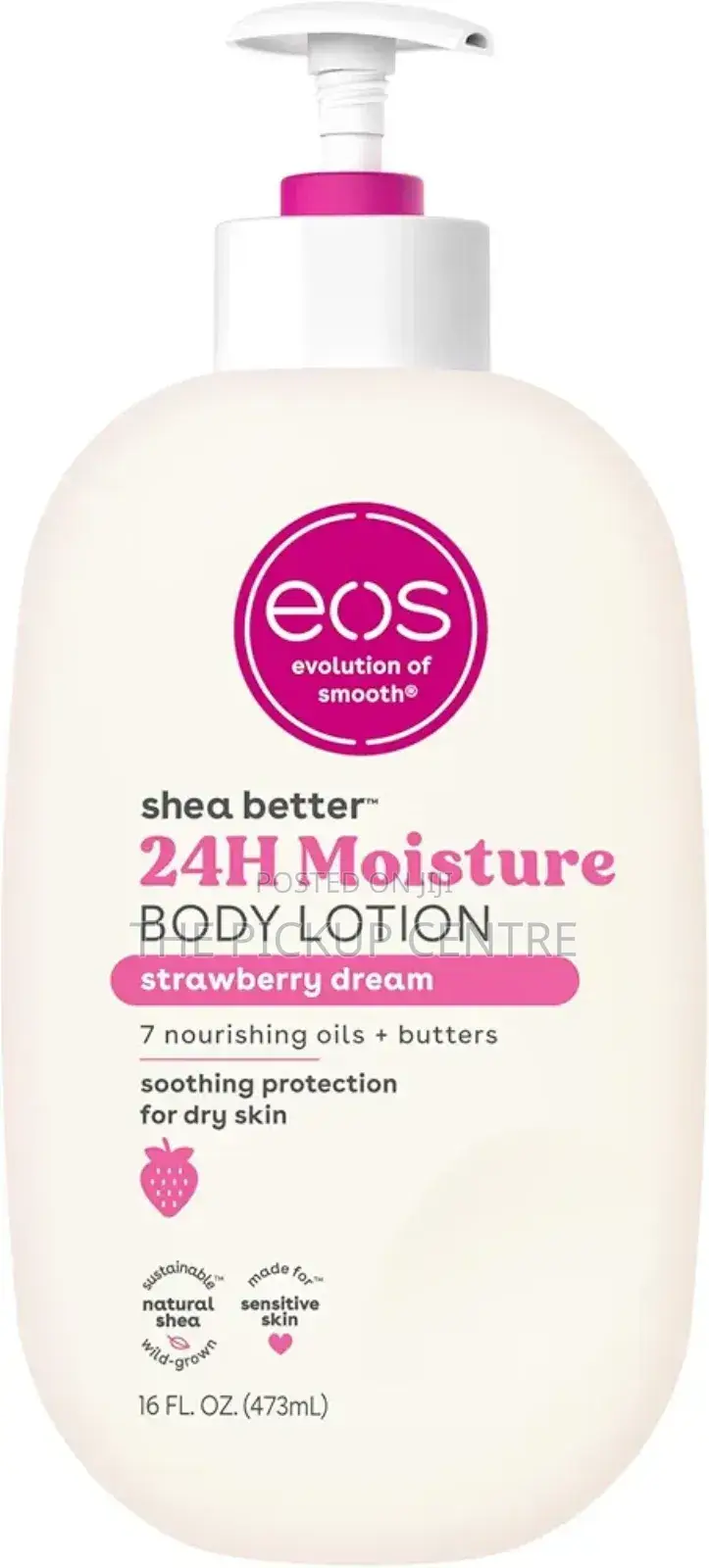 Eos Shea Better Body Lotion- Strawberry Dream 473ml