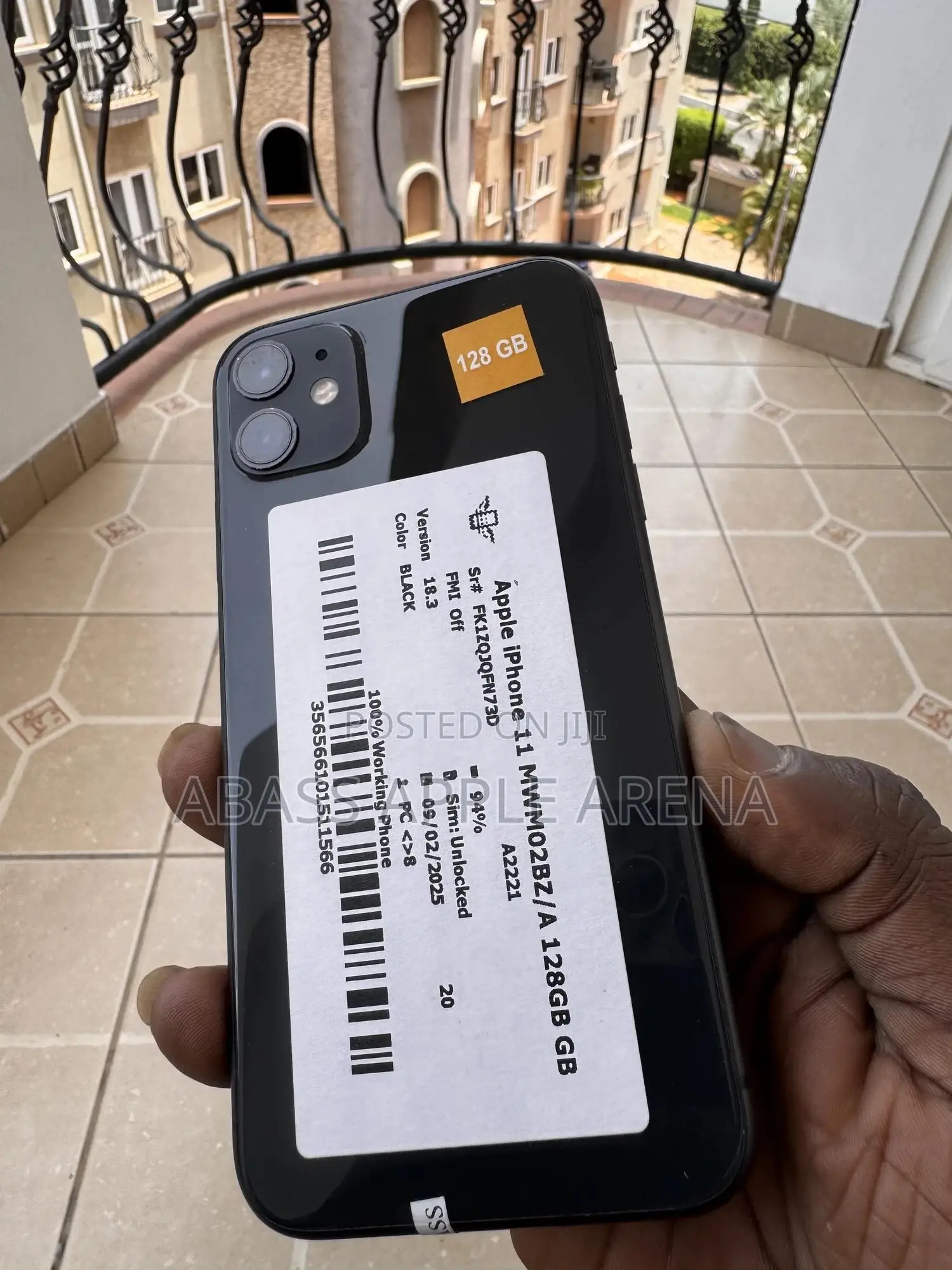 Apple iPhone 11 128 GB Black