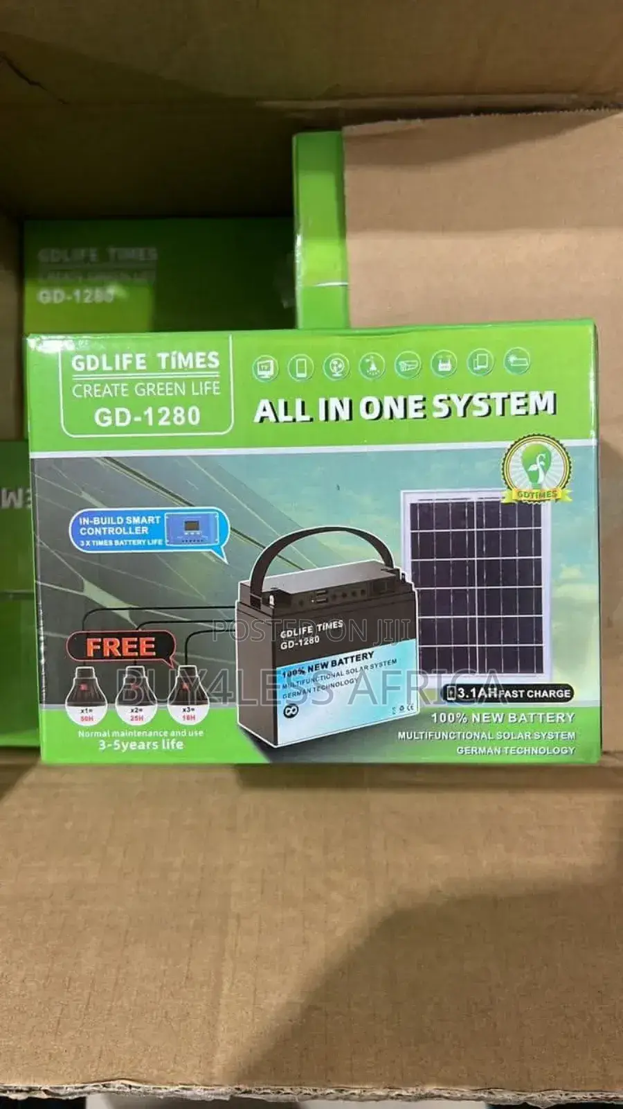 Professional Solar System Battery Panel Bulb