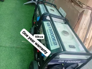 Uk New Model 10kva Petrol Keystart Keystart Mobil Generator