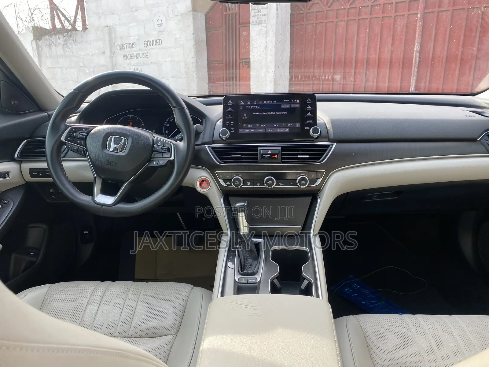 Honda Accord Touring 2018 Red