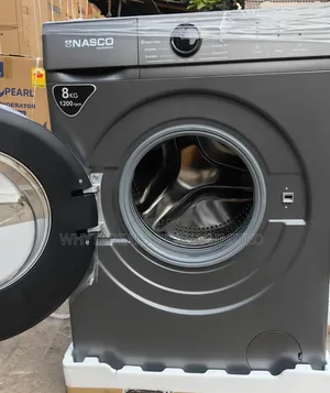Nasco 8kg Inverter Front Load Fully Auto Washing Machine