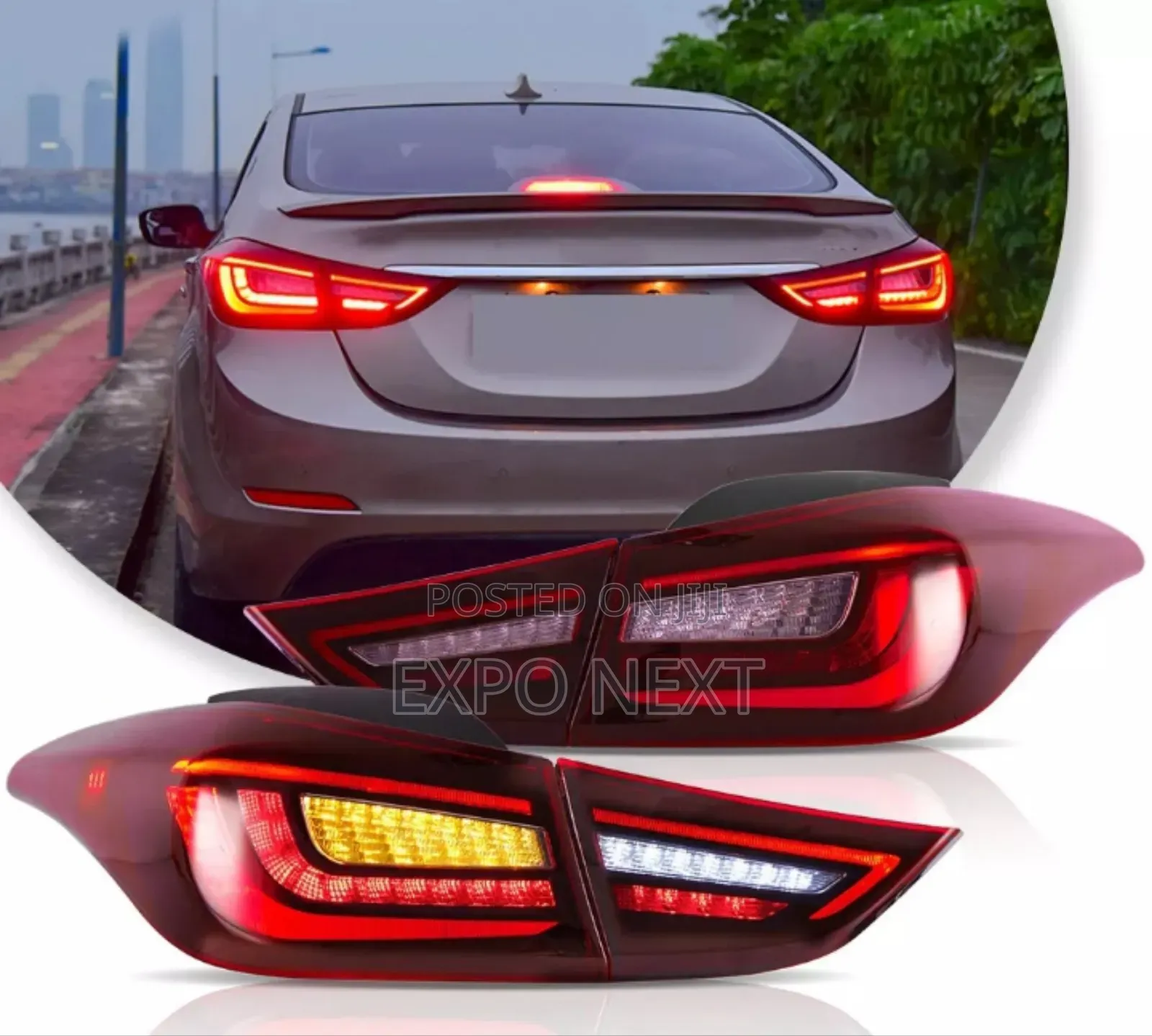 Led Tail Lights For Hyundai Elantra 2011-2016