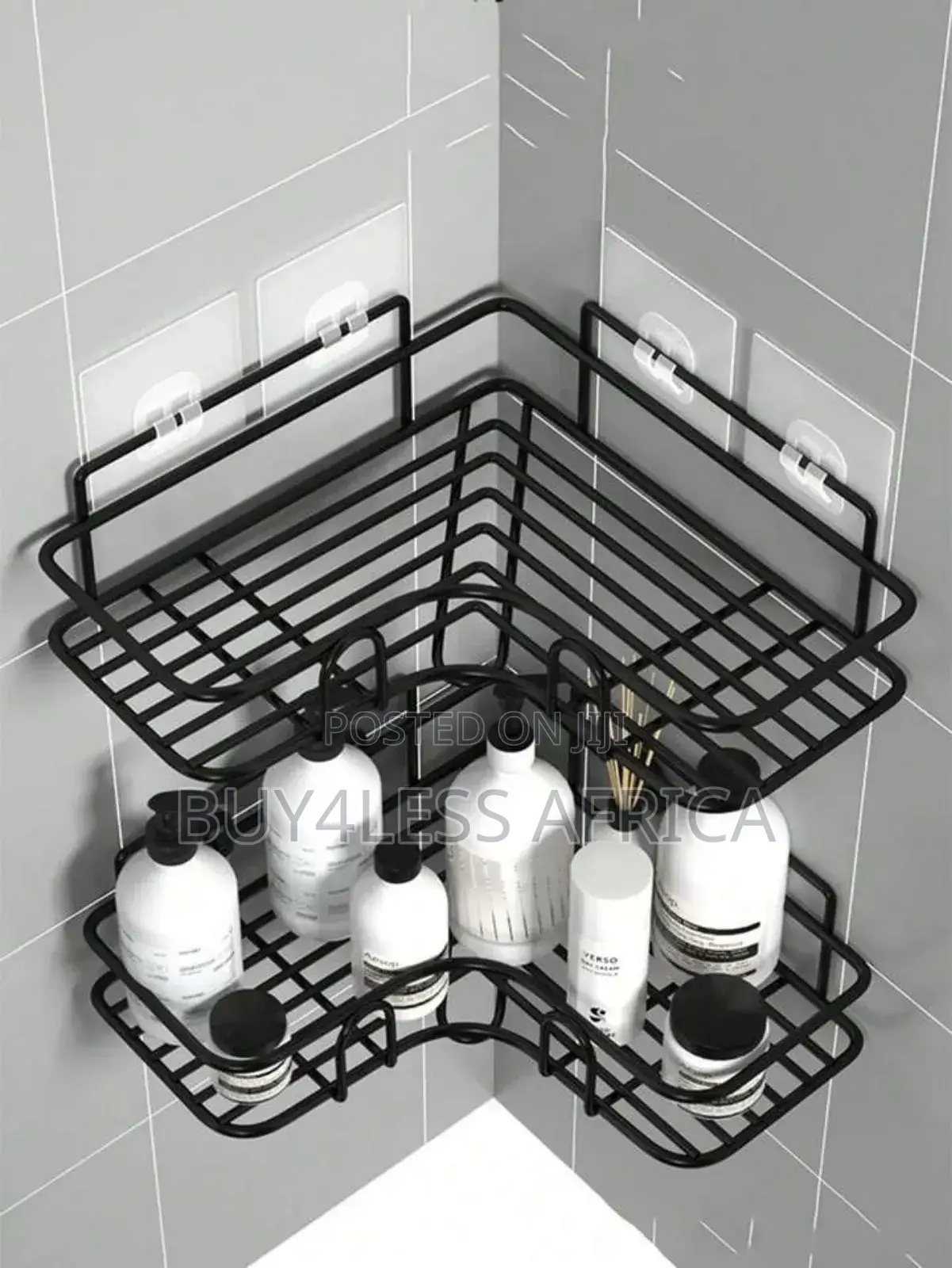 2 PCS Bathroom Shelf, Shower Caddy Rack