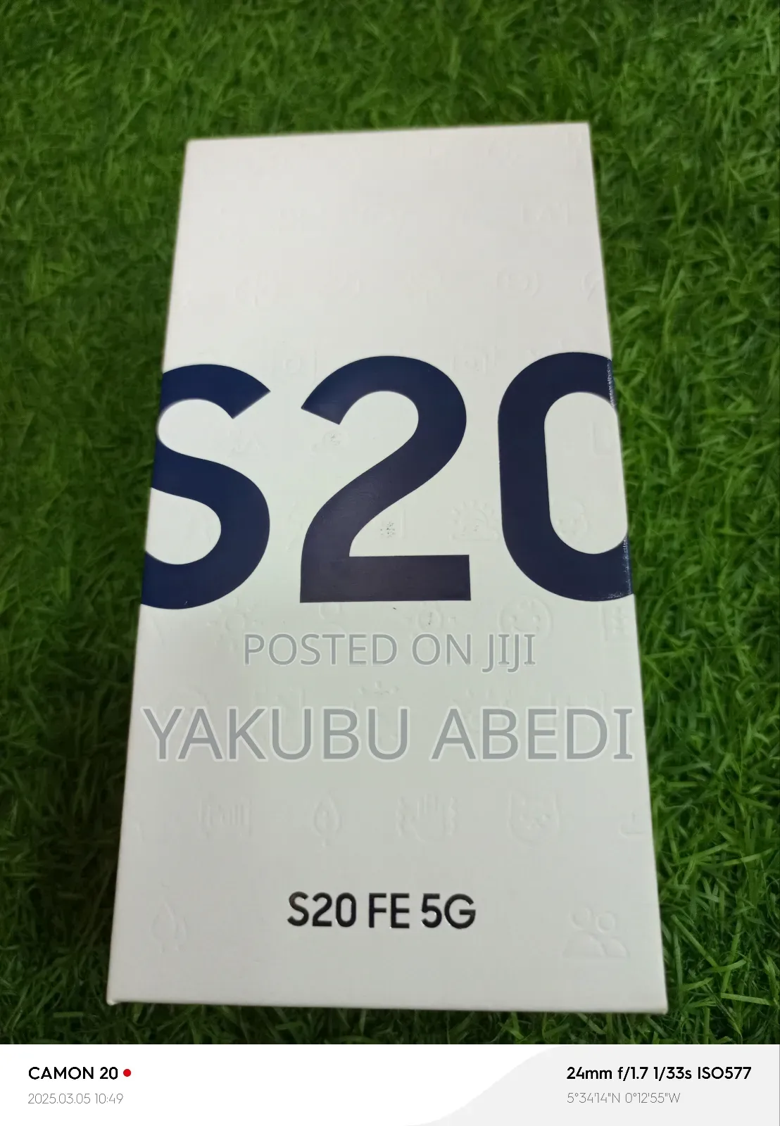 New Samsung Galaxy S20 FE 128 GB Blue