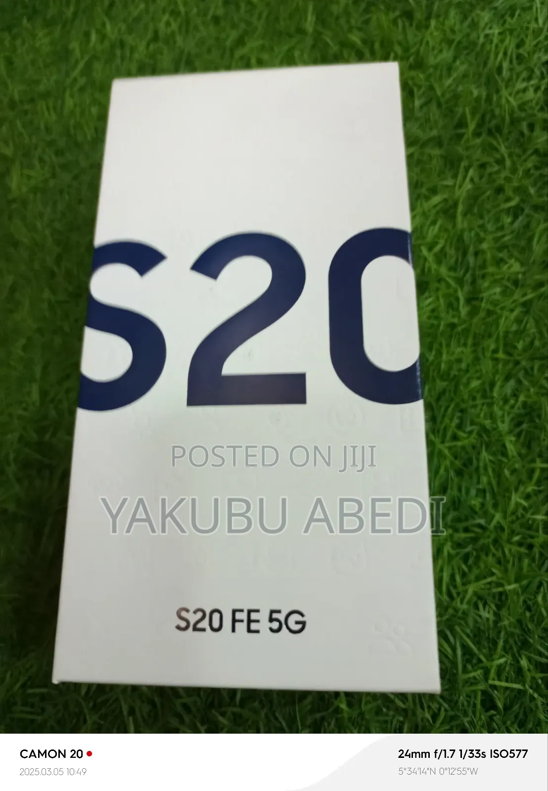 New Samsung Galaxy S20 FE 128 GB Blue