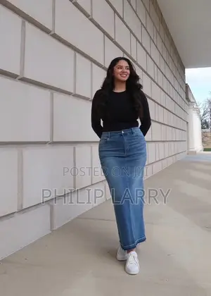 Maxi Jeans Skirts