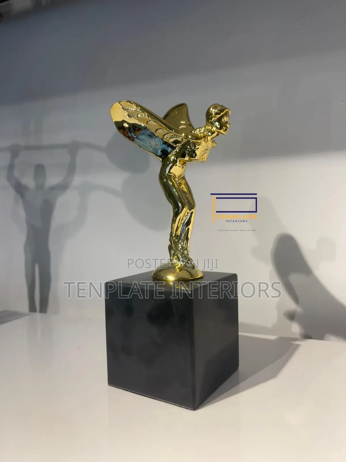 Spirit Of Ecstasy Figurine( Rolls Royce Decor) for sale - Tenplate ...