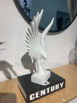 Eagle Wings Figurine White