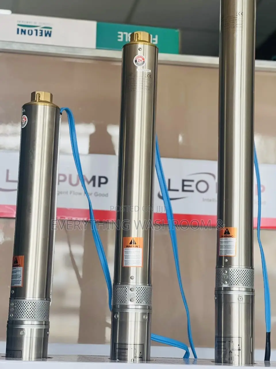 Leo 1hp,3hp to 7.5hp Borehole Submersible Pump_all Horsepowers