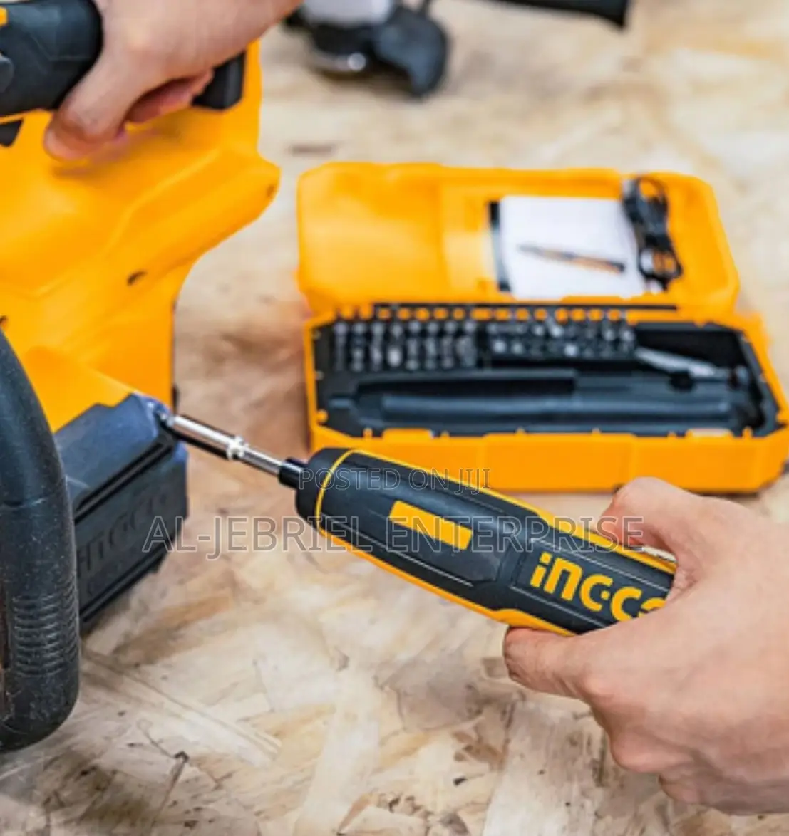 Ingco 8v Cordless Screwdriver 17pcs