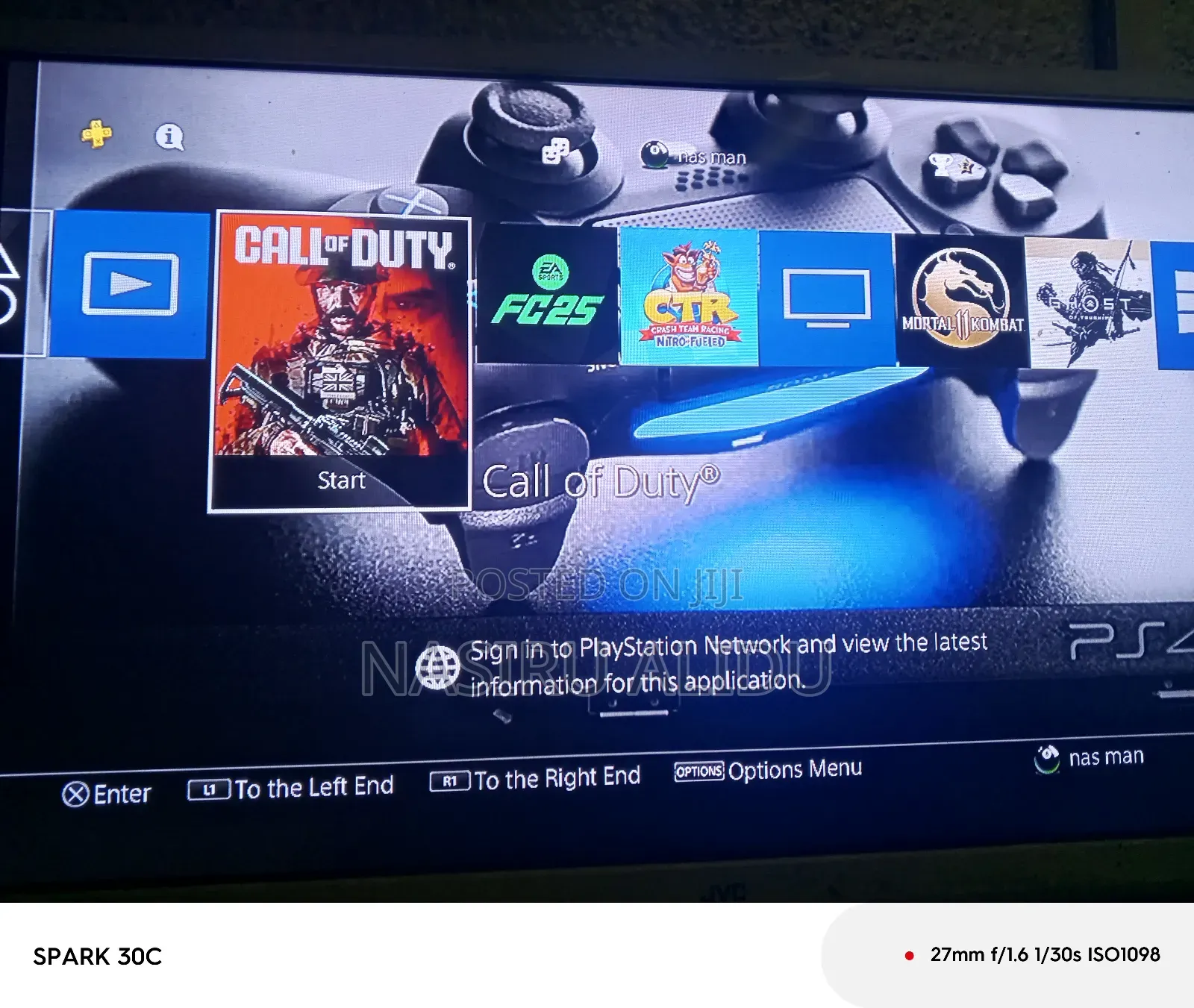Ps4 Slim With Fc26 7 Games