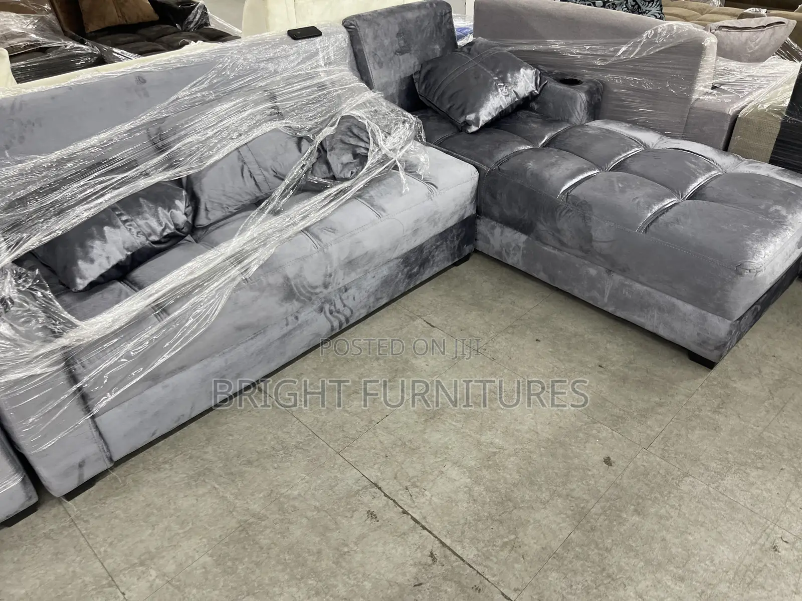 Imported L Shape and 2in1sofa
