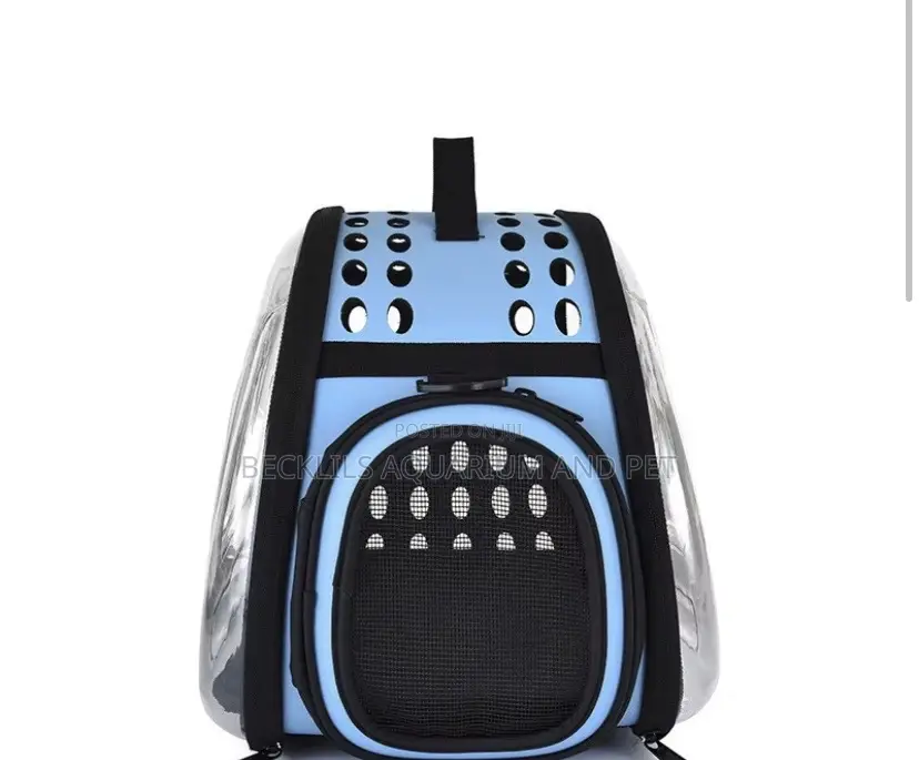 Luxury Transparent Dog Cat Carrier