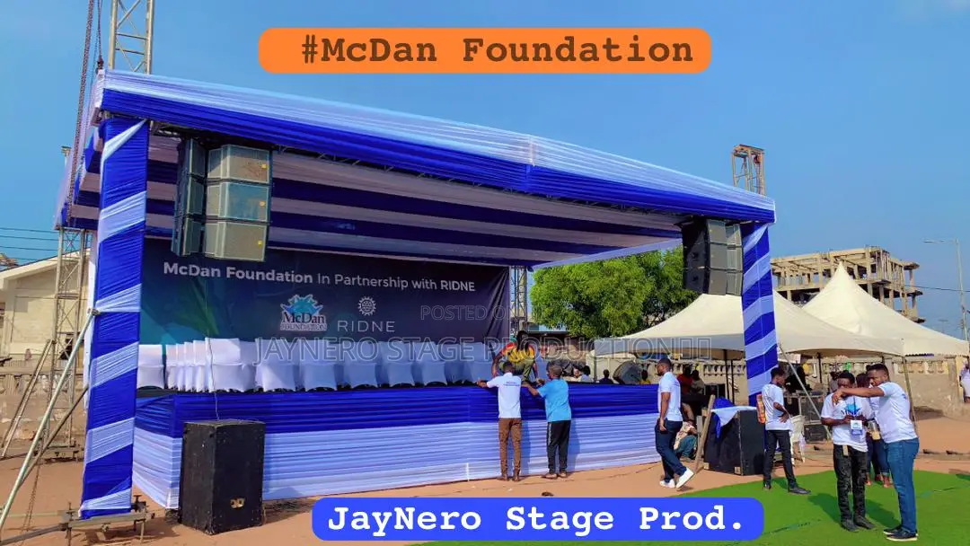 Stage Rentals in Ghana | Jaynero Stage Production | Events