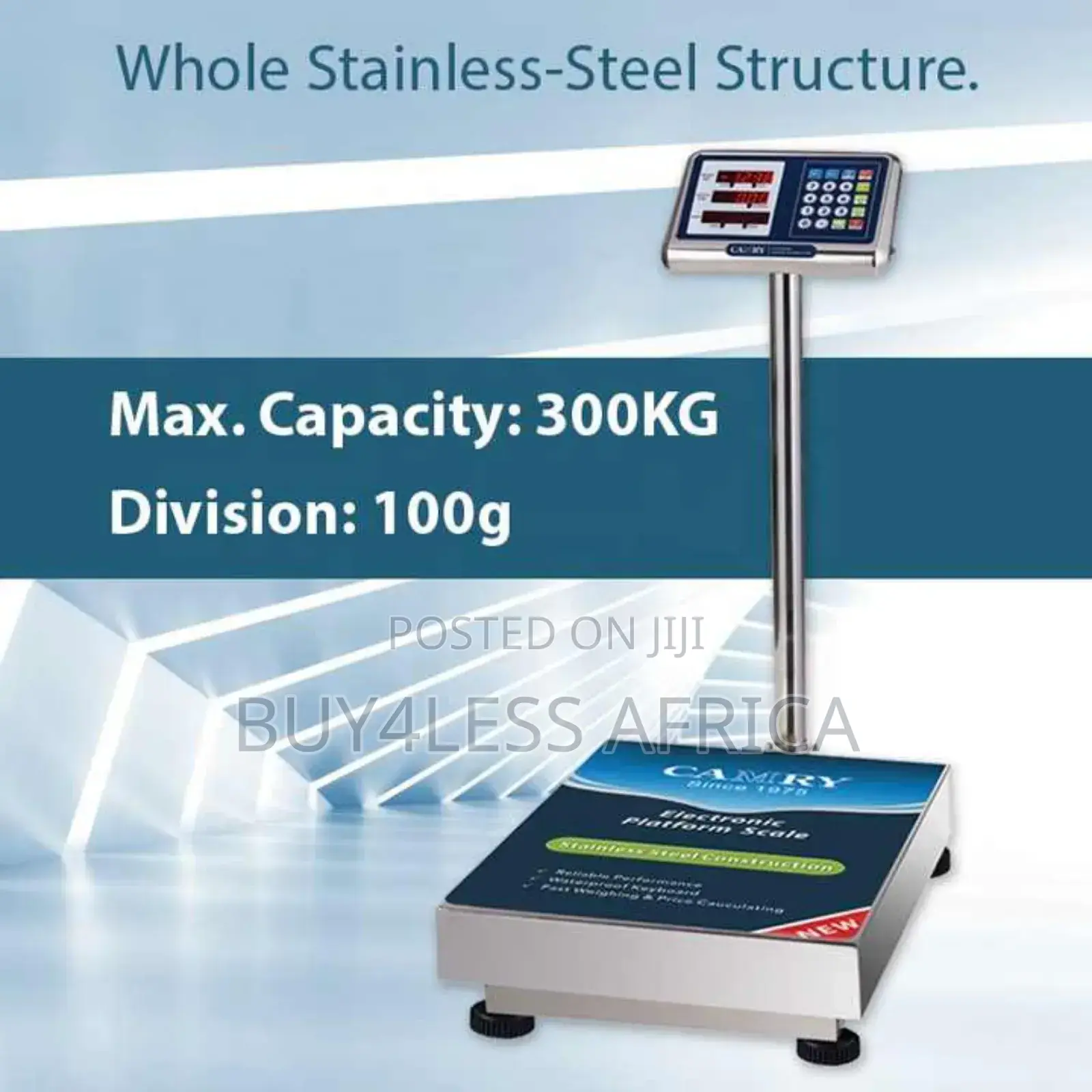 Quality Camry Stainless Steel Platform Scale 300kg