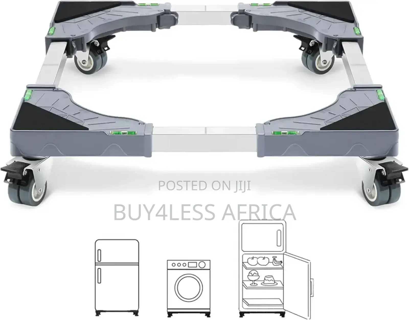 Heavy Duty Stainless Steel Fridge Stand Base