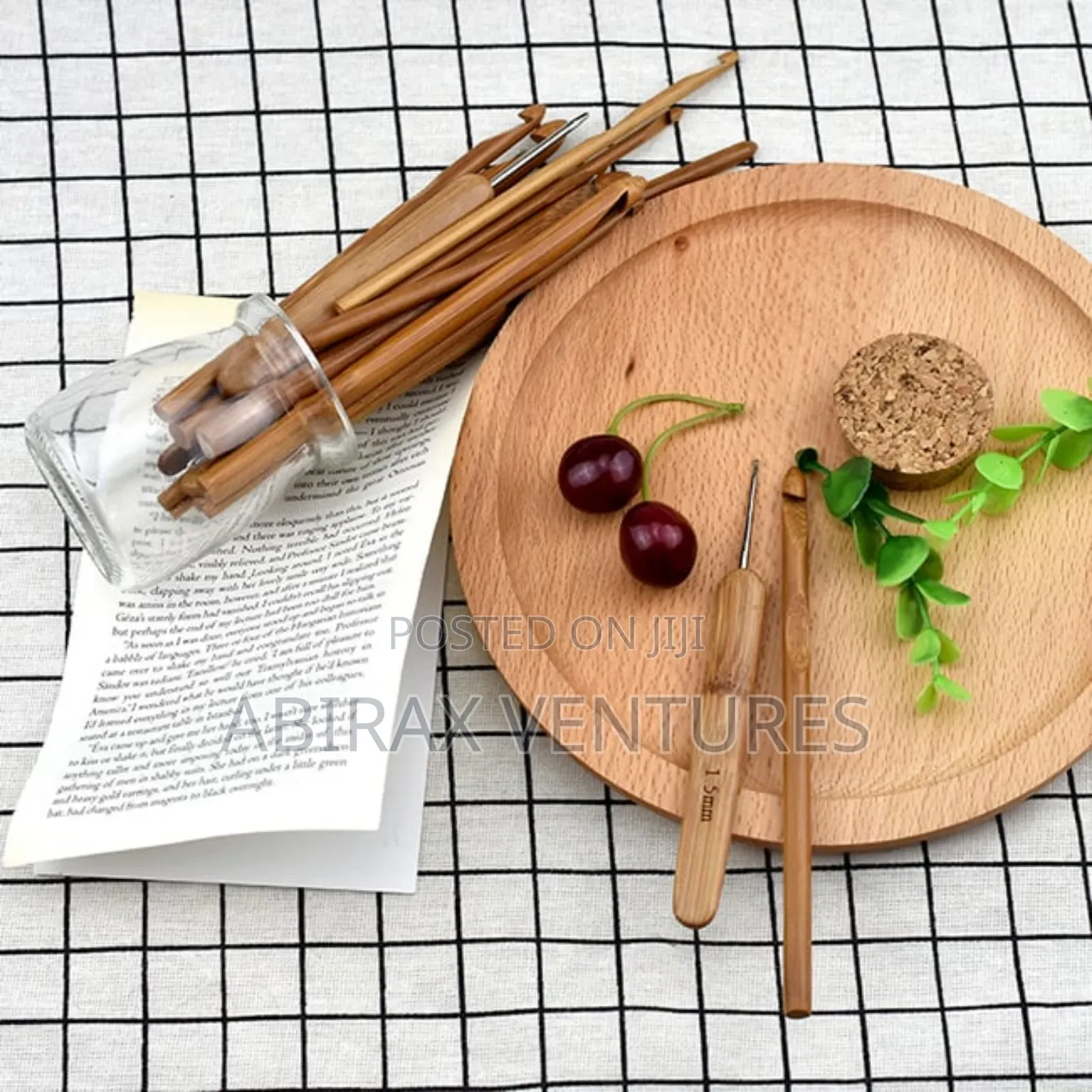 Crochet Bamboo Set